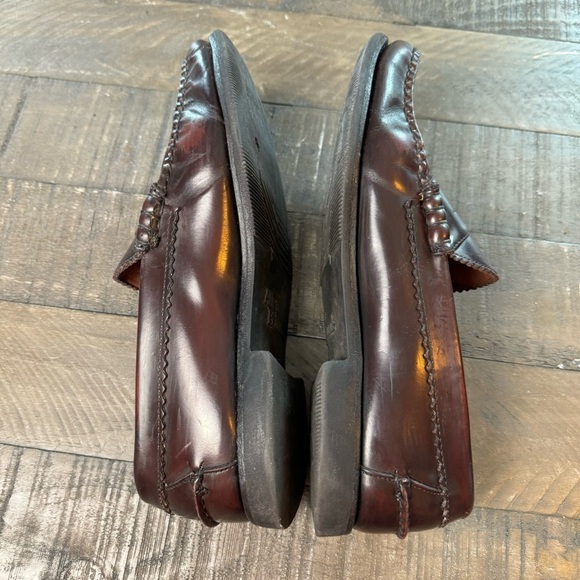Allen Edmonds Kenwood Leather Slip-On Loafers Men’s Dress Shoes 9D Brown Office main image 7